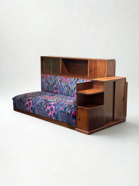 Rare 1930’s Art Deco Salon Unit / Daybed