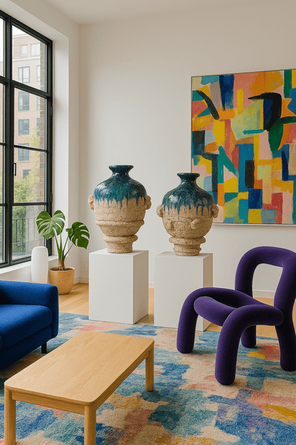 Handmade Sculptural Ceramic Vessels - Lattico