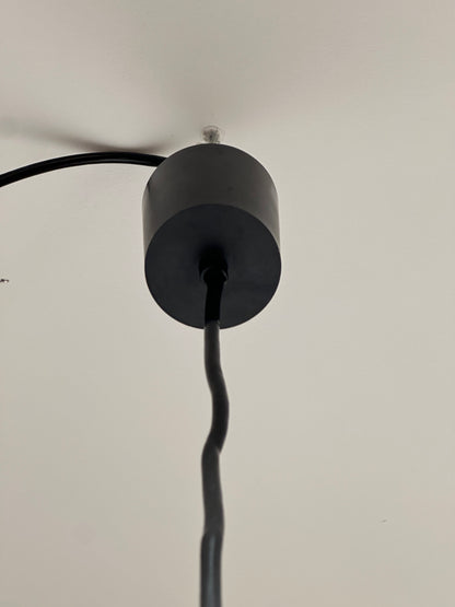 Rare Glashütte Limburg “Trumpet” Pendant Lamp – 1970s