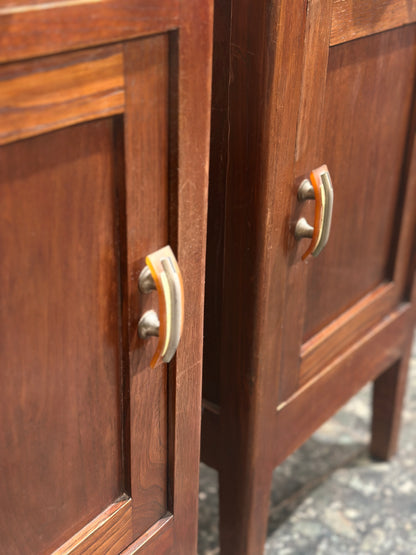 Italian Art Deco Nightstands, Italy 1930’s