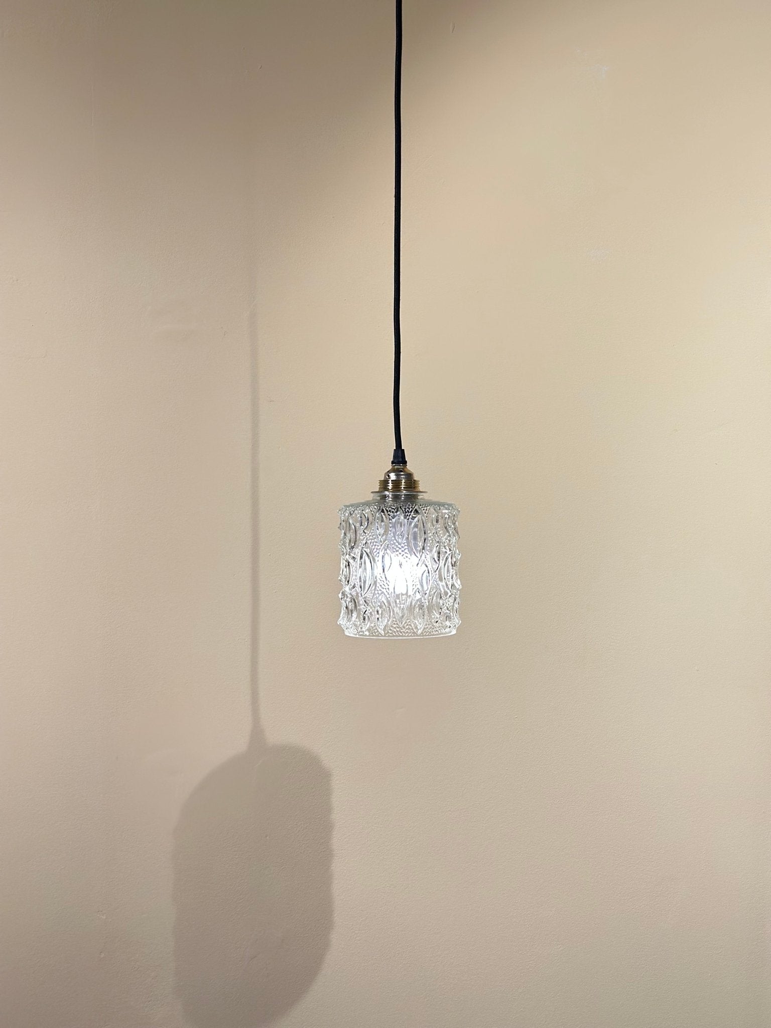 Vintage Glass Pendant Lamps - Lattico