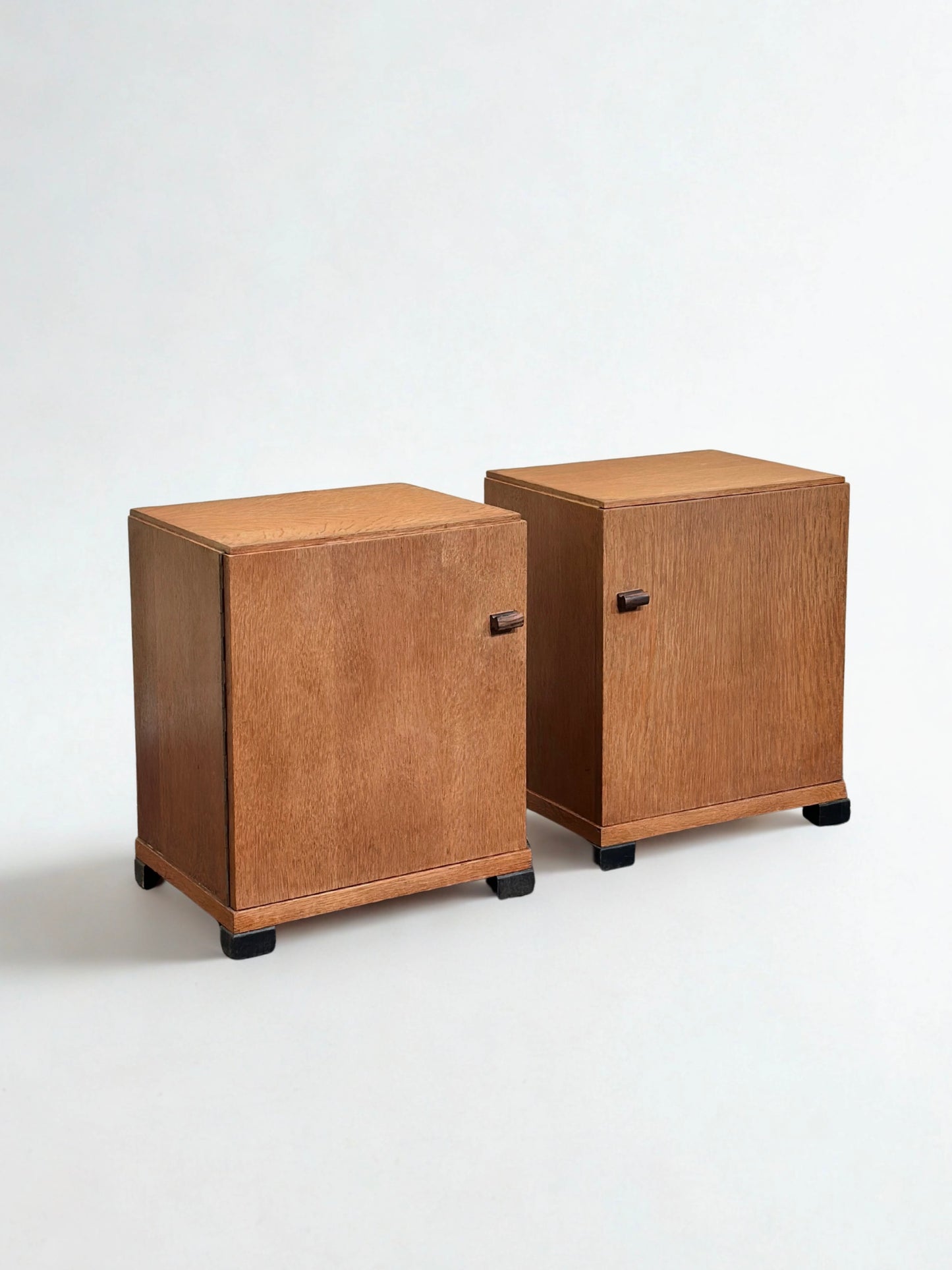Pair of Dutch Art Deco Nightstands