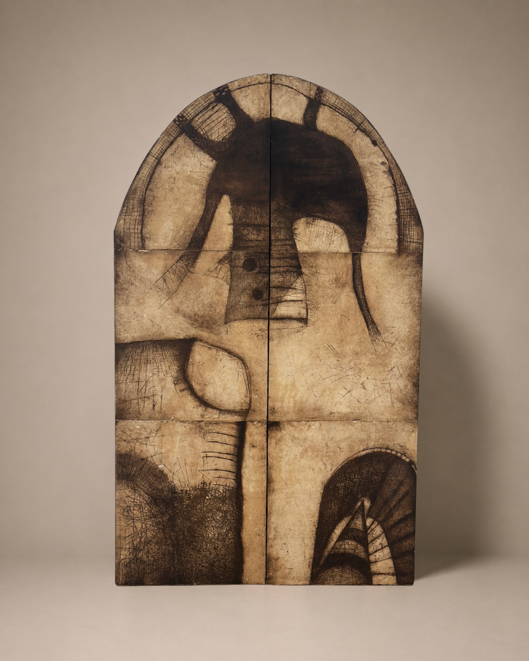 Guillaume Le Roy – Triptych, 1971 Amsterdam