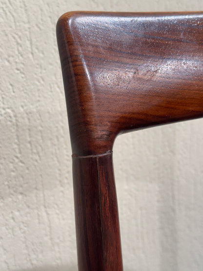 Set of 8 Lübke Rosewood Dining Chairs, Germany, 1960s