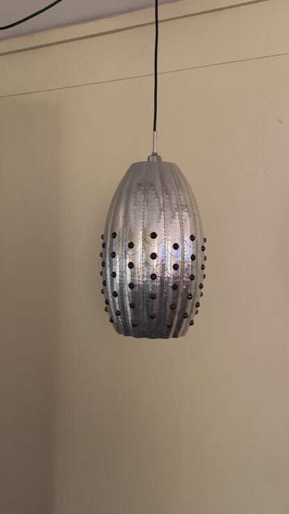 1980s Handmade Indonesian Pendant Lamp