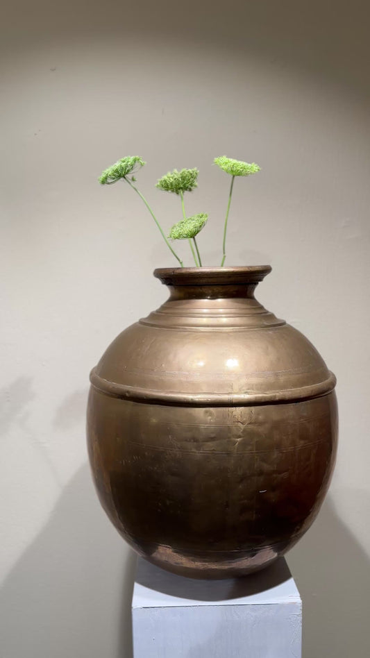 Antique Chinese Copper Water Vessel